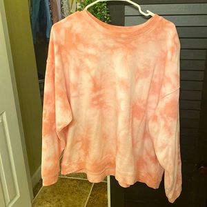 Pink Tye-Dye Sweater